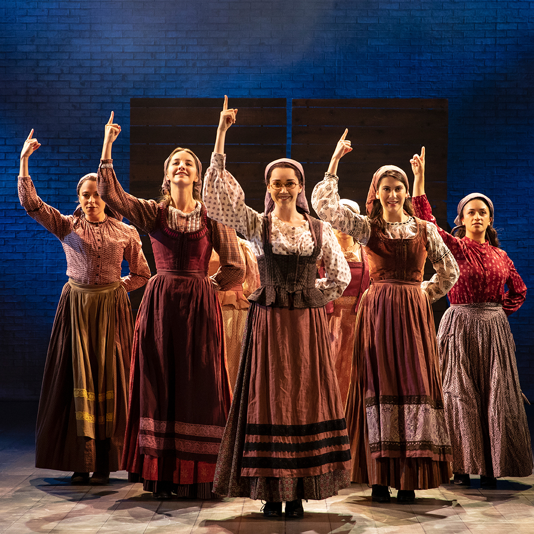The Cast of Fiddler on the Roof.  Photo by Joan Marcus. 