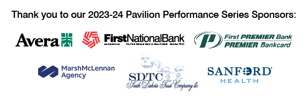2023-24 Pavilion Performance Series Sponsors