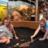 Girls Digging at Dinosaur Discovery