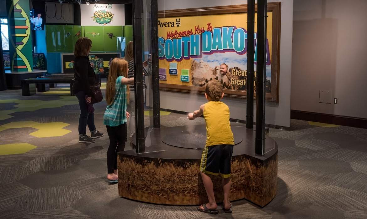 Tornado Exhibit in Learn South Dakota
