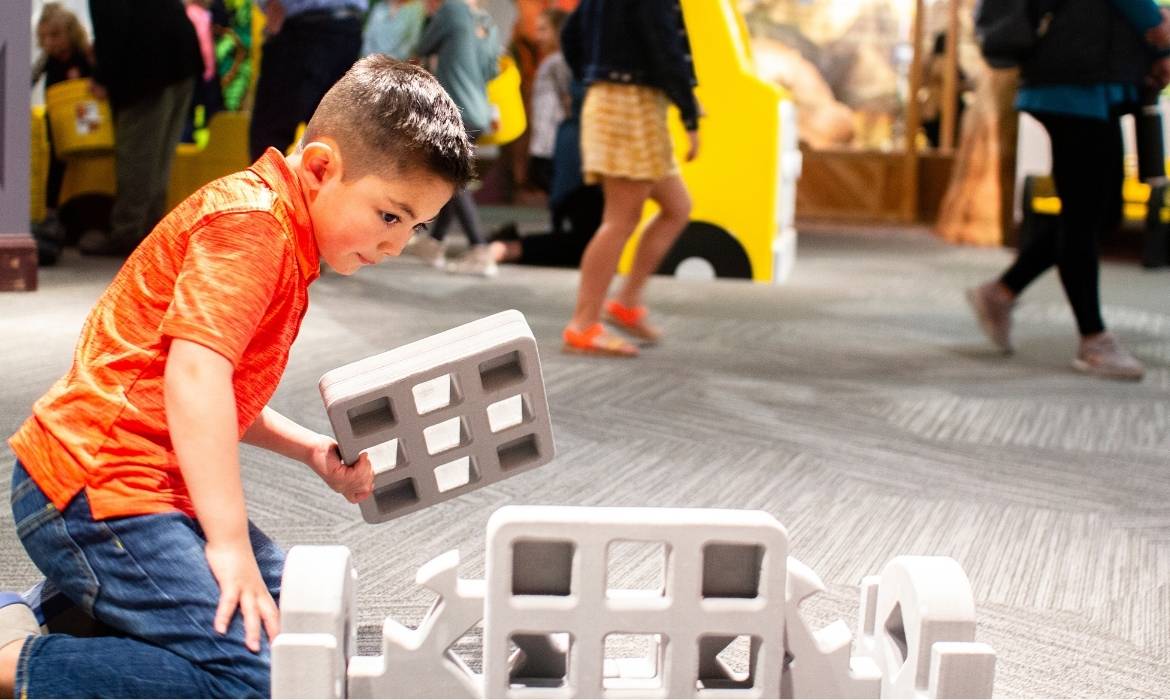 Boy Building