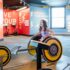 Girl in fit Zone fueled by Sanford Health