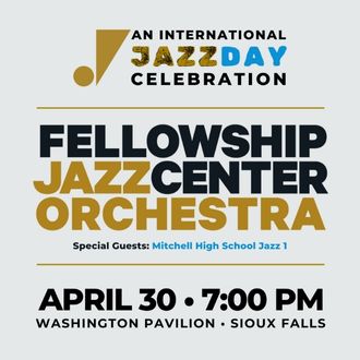 Learn more: Fellowship Jazz Center Orchestra: An International Jazz Day Celebration