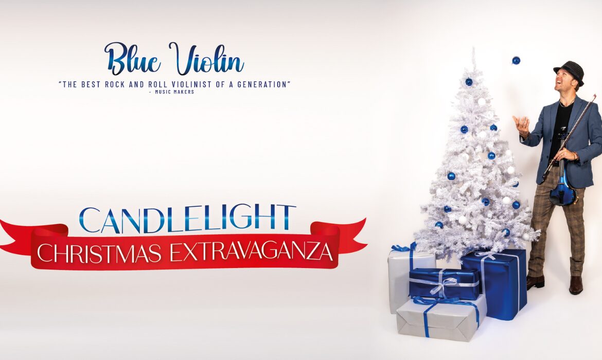 Blue Violin’s Candlelight Christmas Tour returns for its third spectacular year — bigger, brighter, and bolder than ever before.