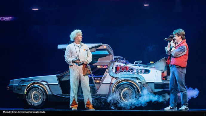 THE ULTIMATE BACK TO THE FUTURE STAGE EXPERIENCE
