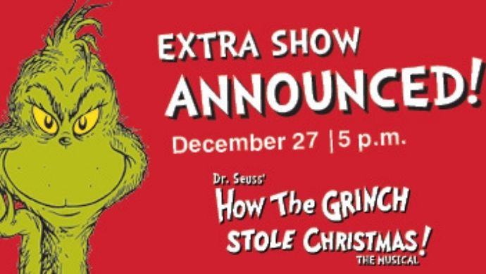 Broadway’s Holiday Hit THE GRINCH Comes to Sioux FallsDecember 23–27, 2025 — Now With an Added Performance