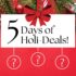 Holi-Deals Day 1: Sweeten the Season
