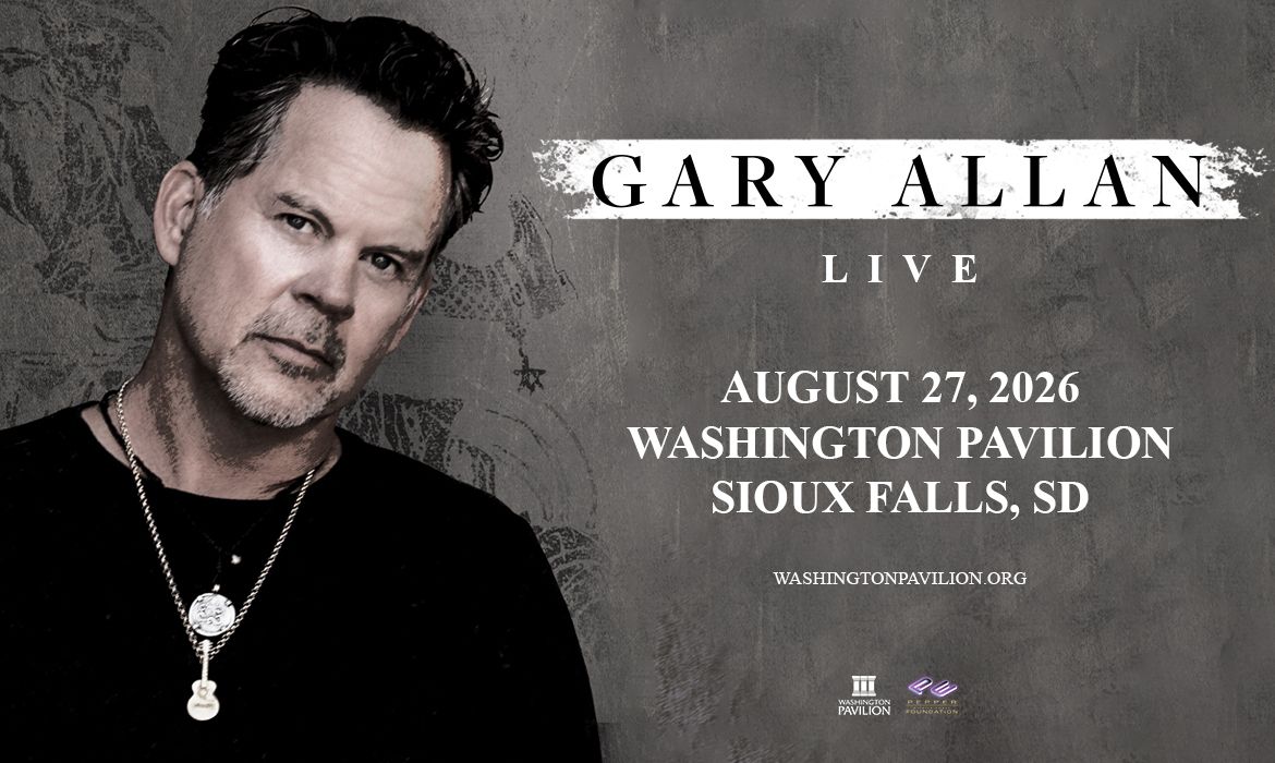 Gary Allan comes to the Washington Pavilion to perform his new album "Ruthless" on August 27, 2026